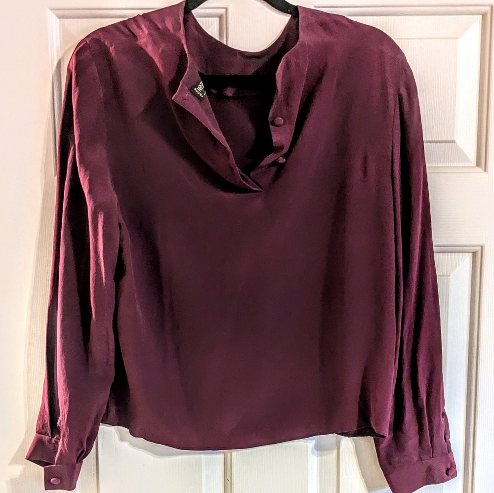 Kasper & Co ASL Silk Blouse